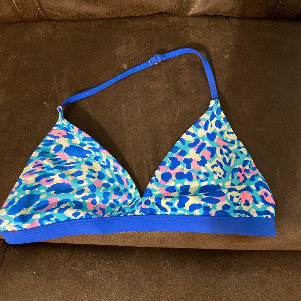 Colorful cheeta print bathing suit, size S